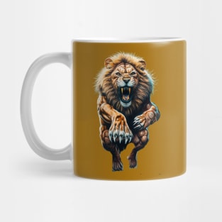 Ferocious Lion Mug